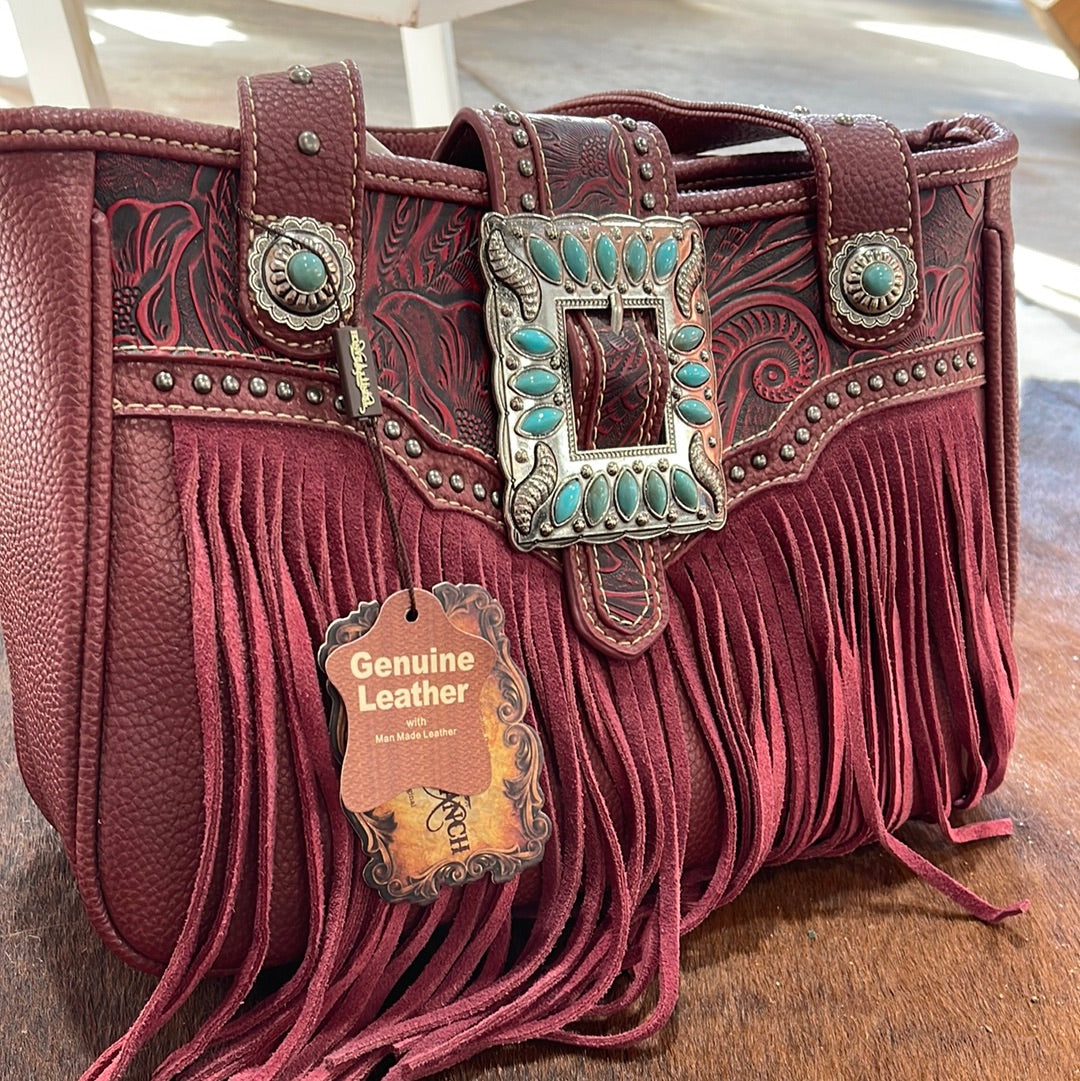 Clara Fringed Purse