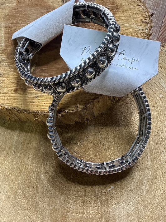 Stone & silver