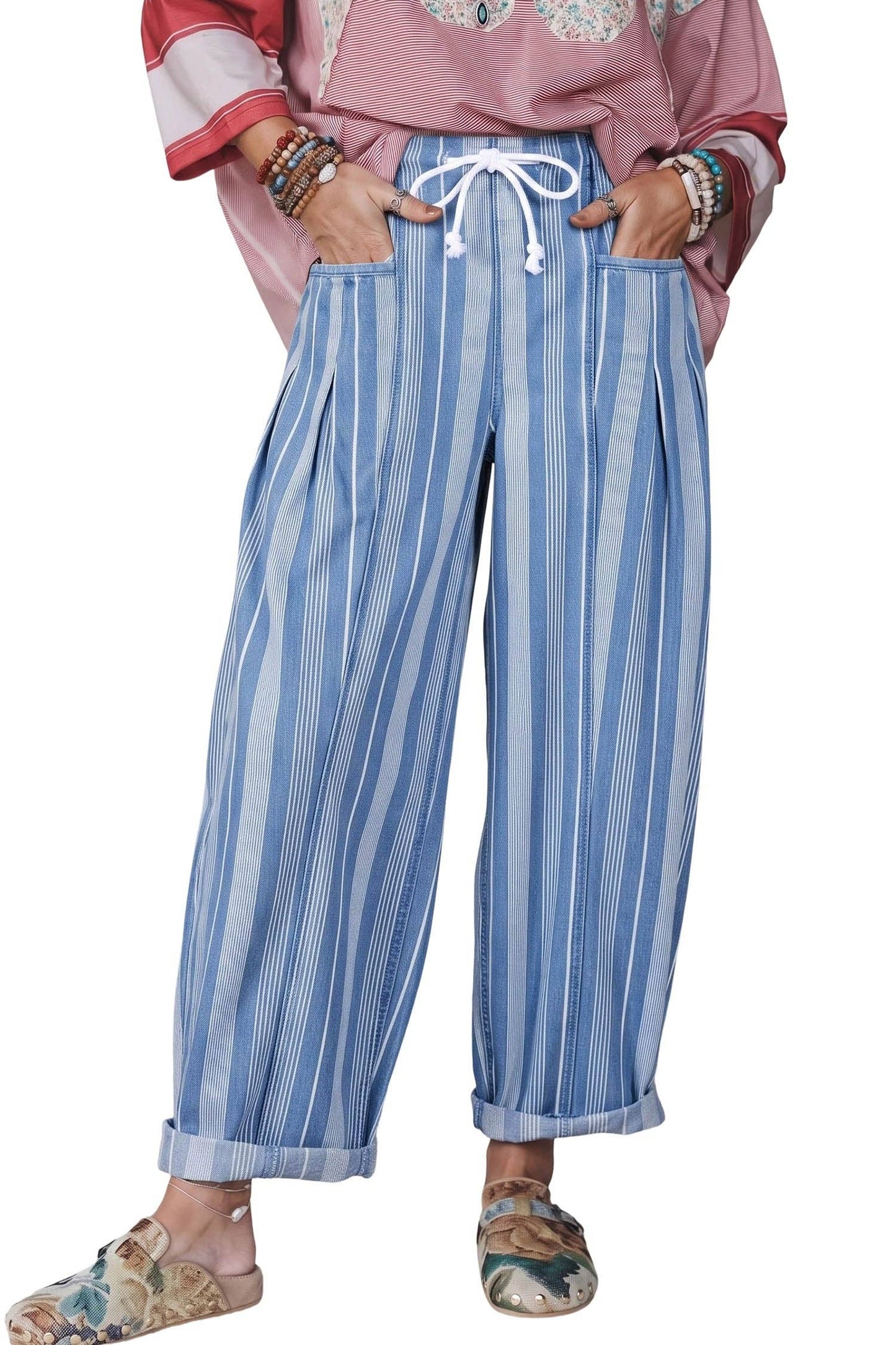 Dove Barrel Jeans