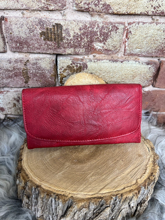 Womens Wallet w/ Button