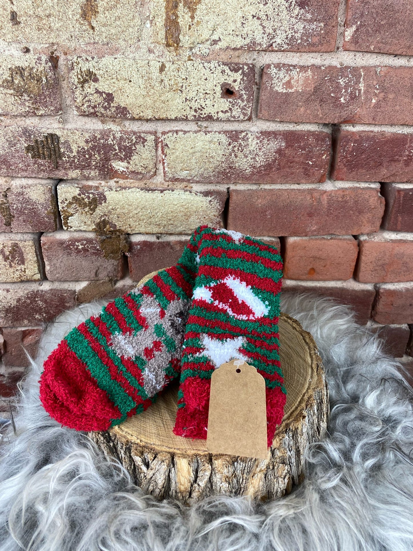 Christmas Fleece Fuzzy Socks