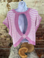 Orchid Striped Top