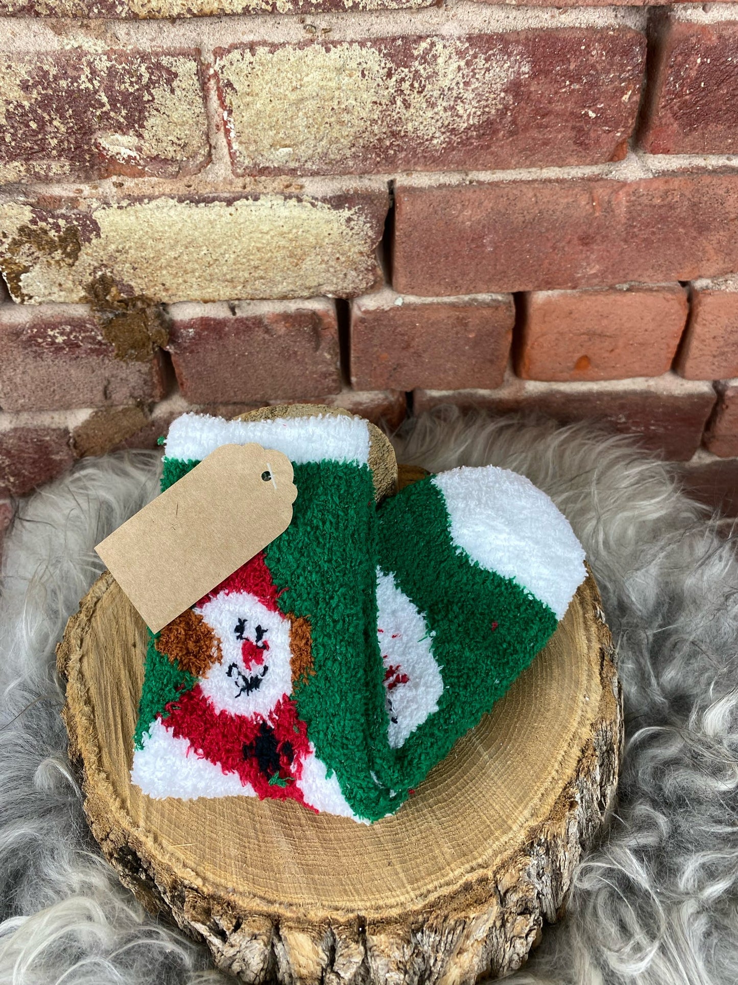 Christmas Fleece Fuzzy Socks