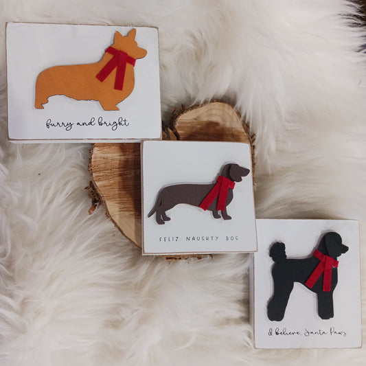 Xmas Dog Block