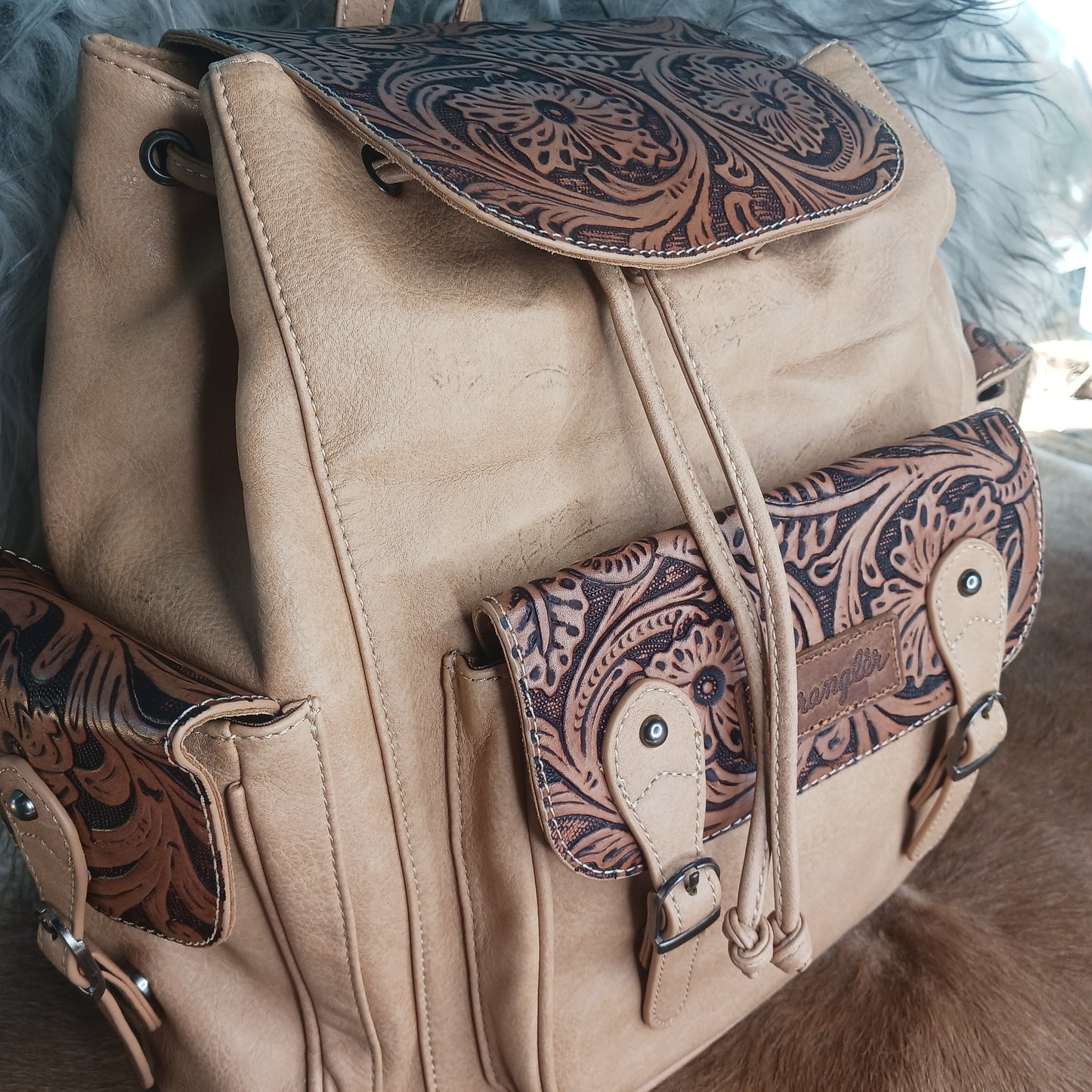 Wrangler Tooled Backpack