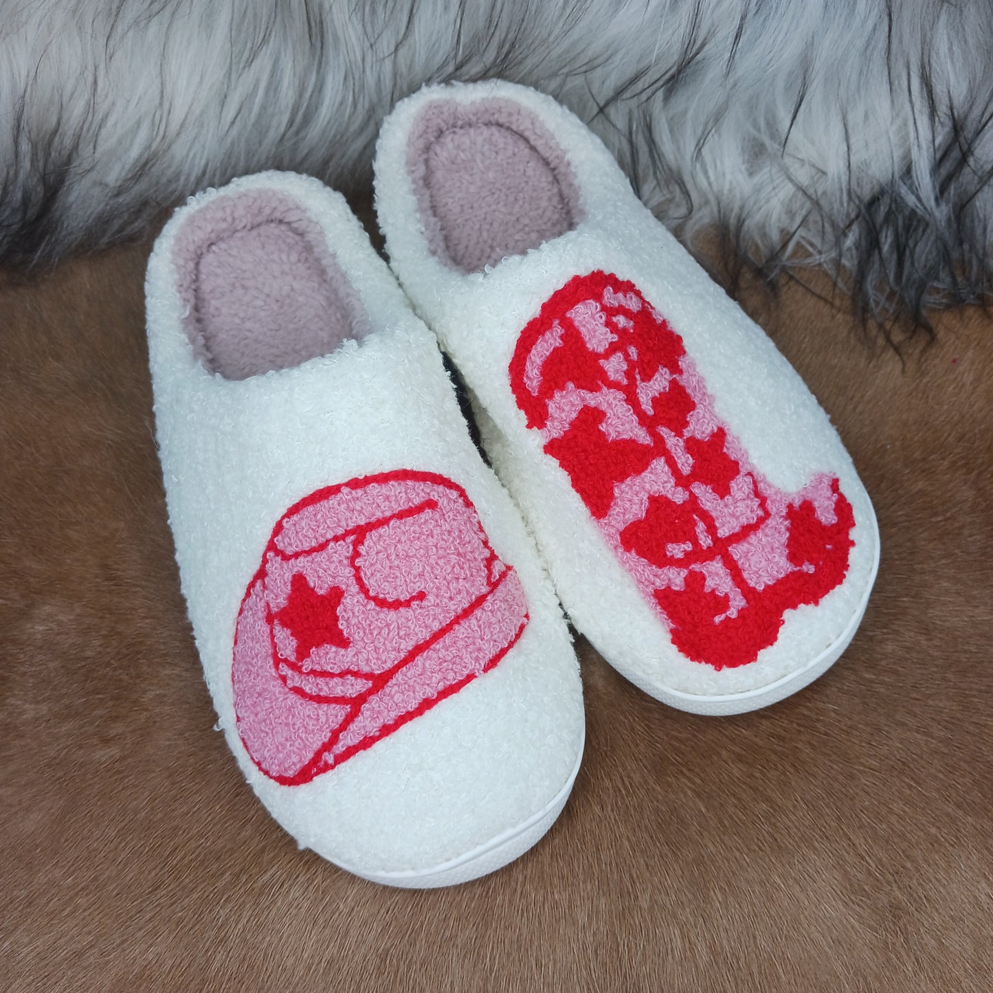 Howdy slippers
