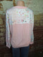 Blushing Floral Pullover
