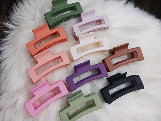 Square Claw Clips