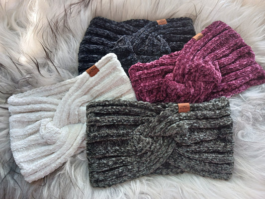 Chenille Head Warmer