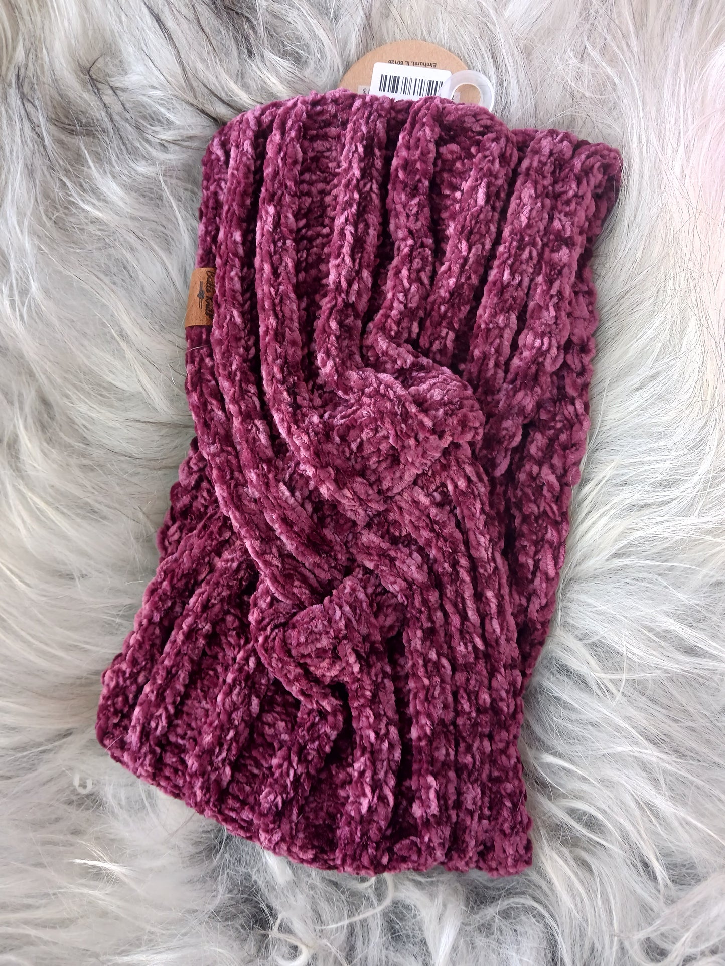 Chenille Head Warmer