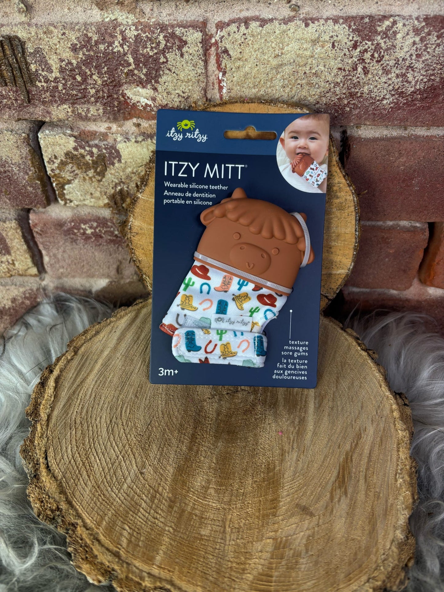 Highland Cow Silicone Mitts