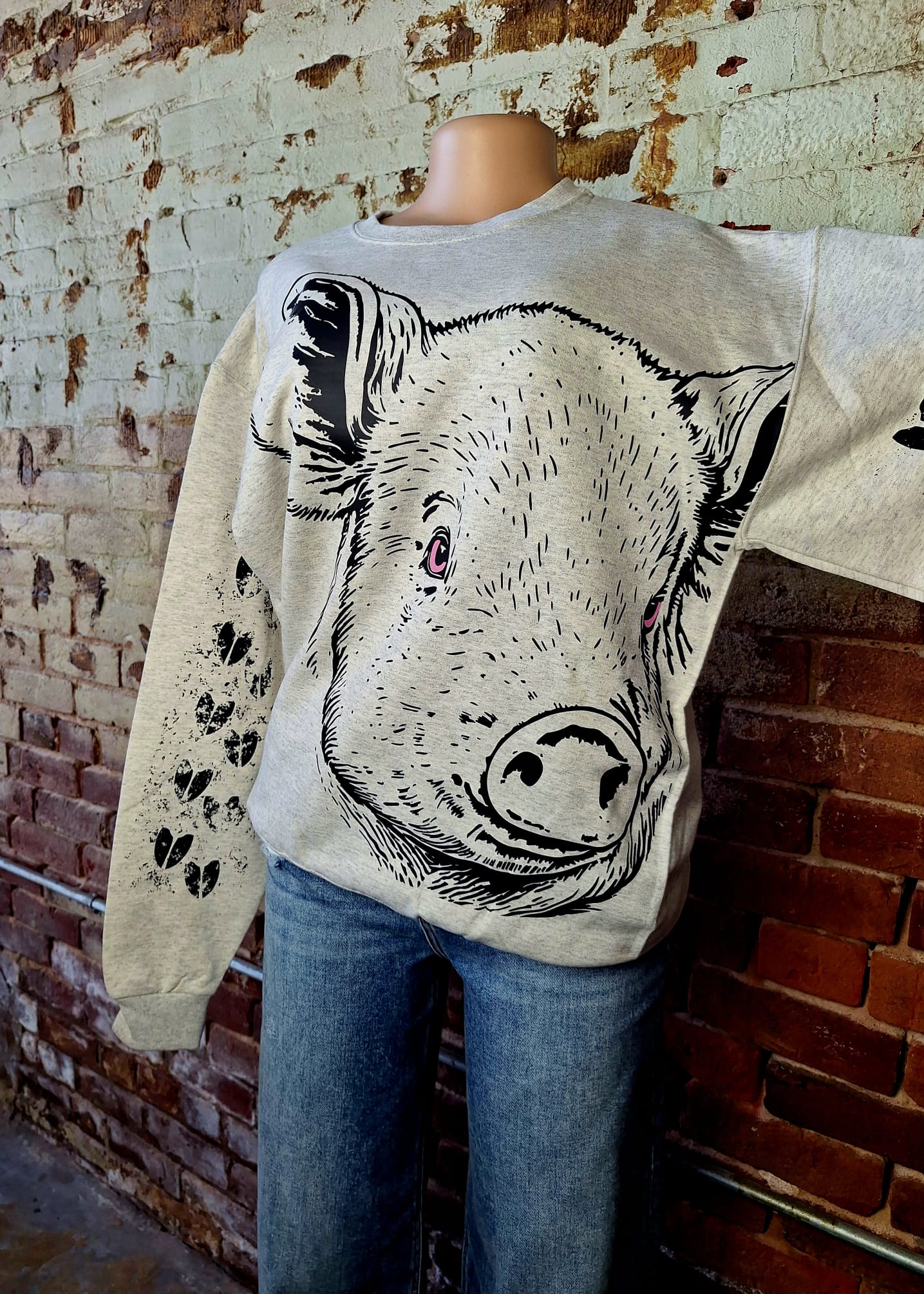 Pig Crewneck