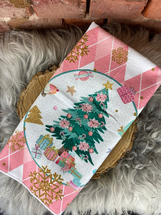 Pink Style Tee Towel