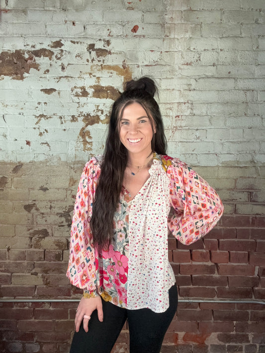 Floral Mix & Match Top