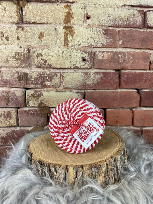 Candy Cane Coaster