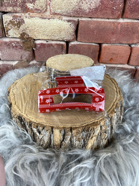Christmas Claw Clips