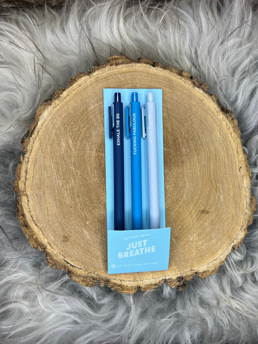 Just Breathe Pen Set