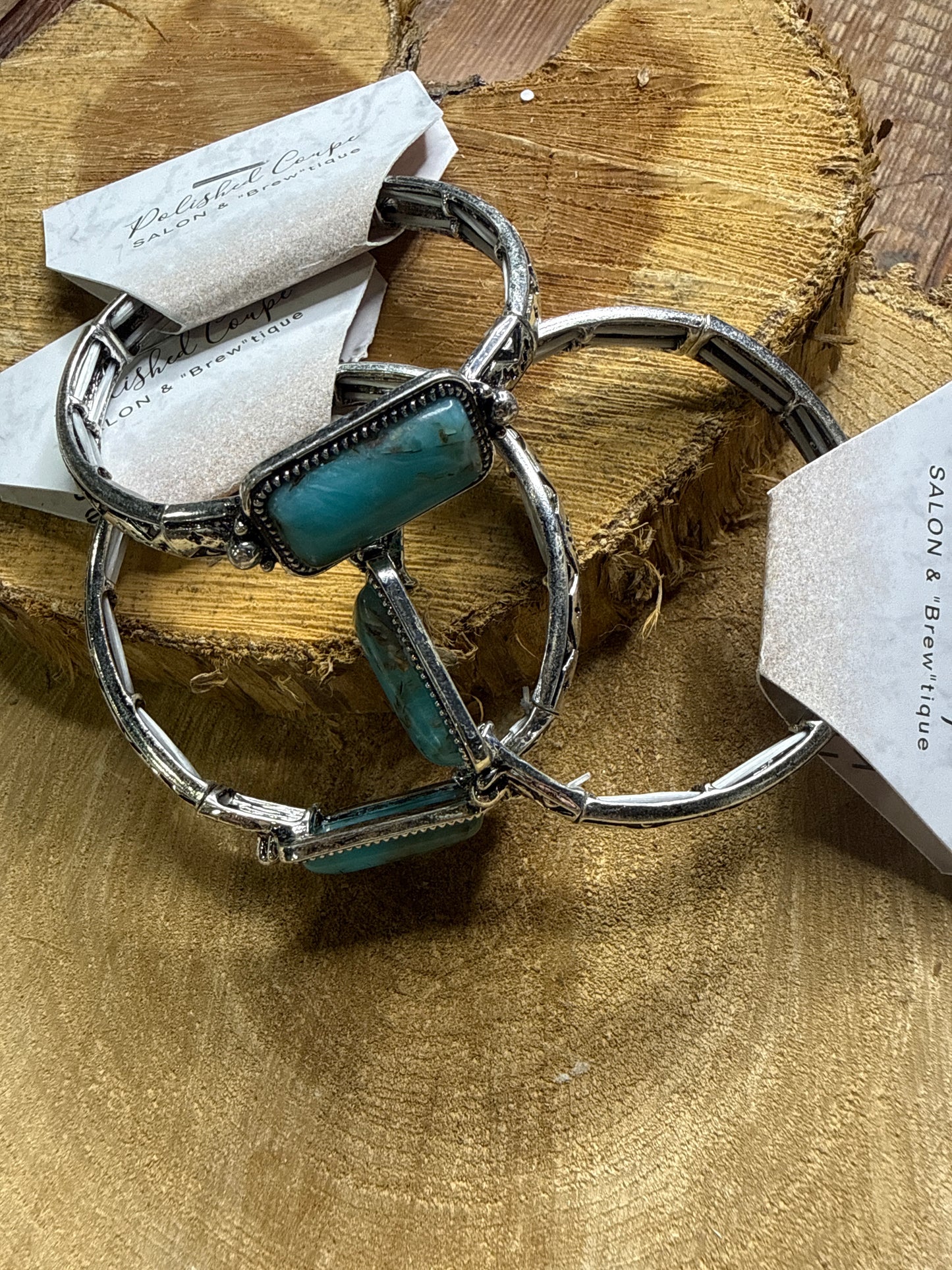 Turquoise and silver