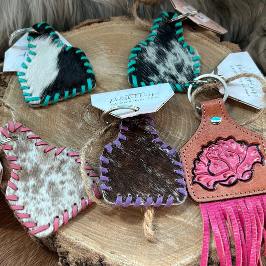 Ear Tag Key Chain