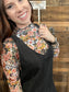 Black Denim Short Dress