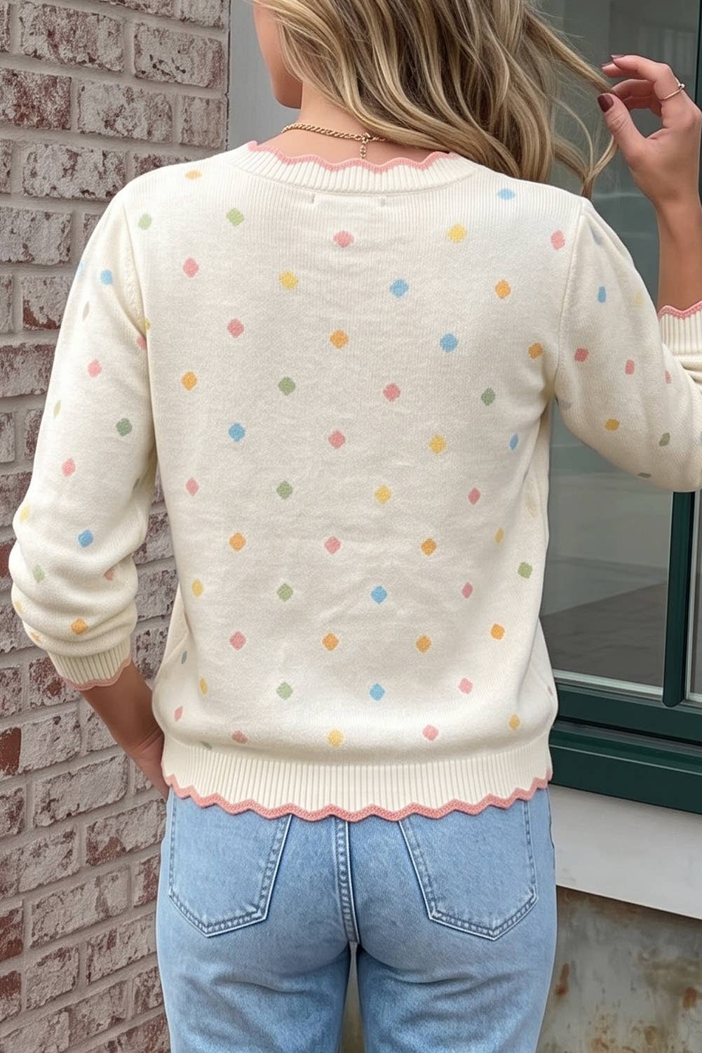 Polka Sweater