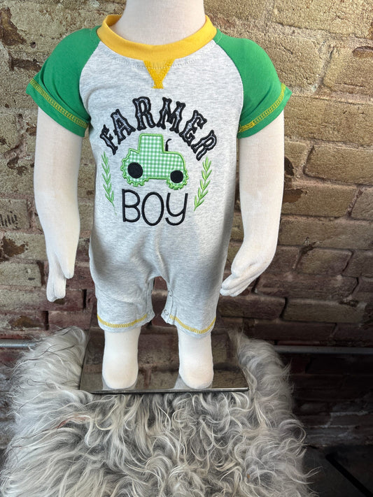 Farmer Boy Romper
