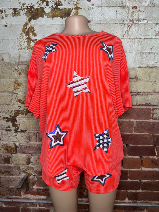 Star Ribbed Set