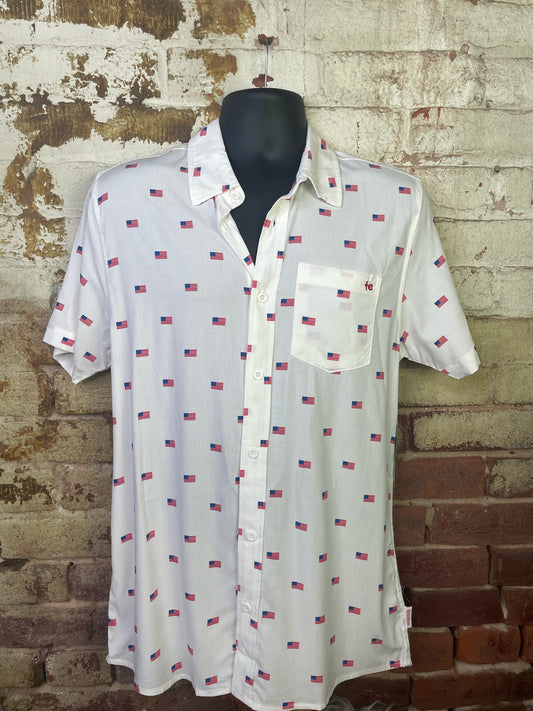 Grand Ol' Flag Hawaiian Shirtt