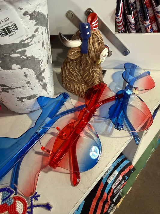 Red, White, Blue Sunnies