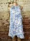 Paisley Print Mini Dress
