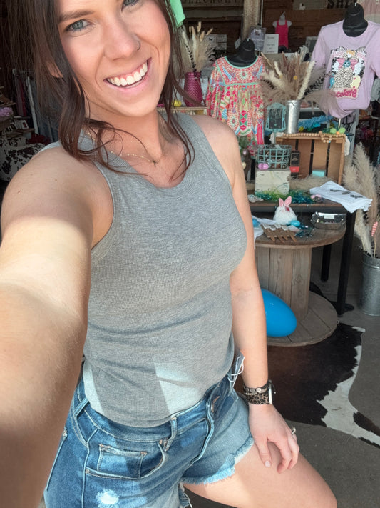 Ribbed Tank Top