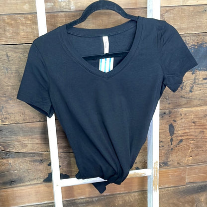 Basic Short Sleeve v-Neck