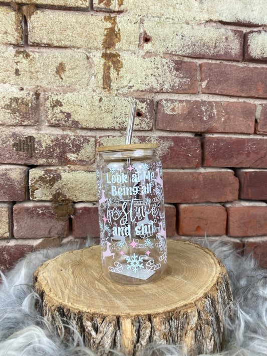 Festive & Shit Tumbler