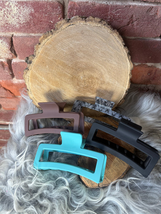 XL Rectangle Claw Clips