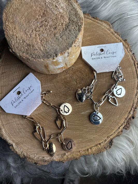 KC charm bracelet