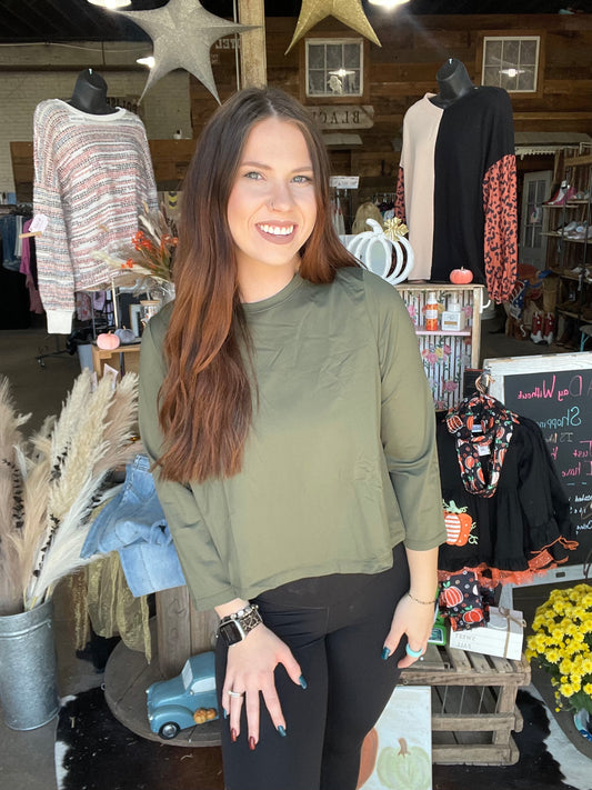 Loose Fit Simple Top