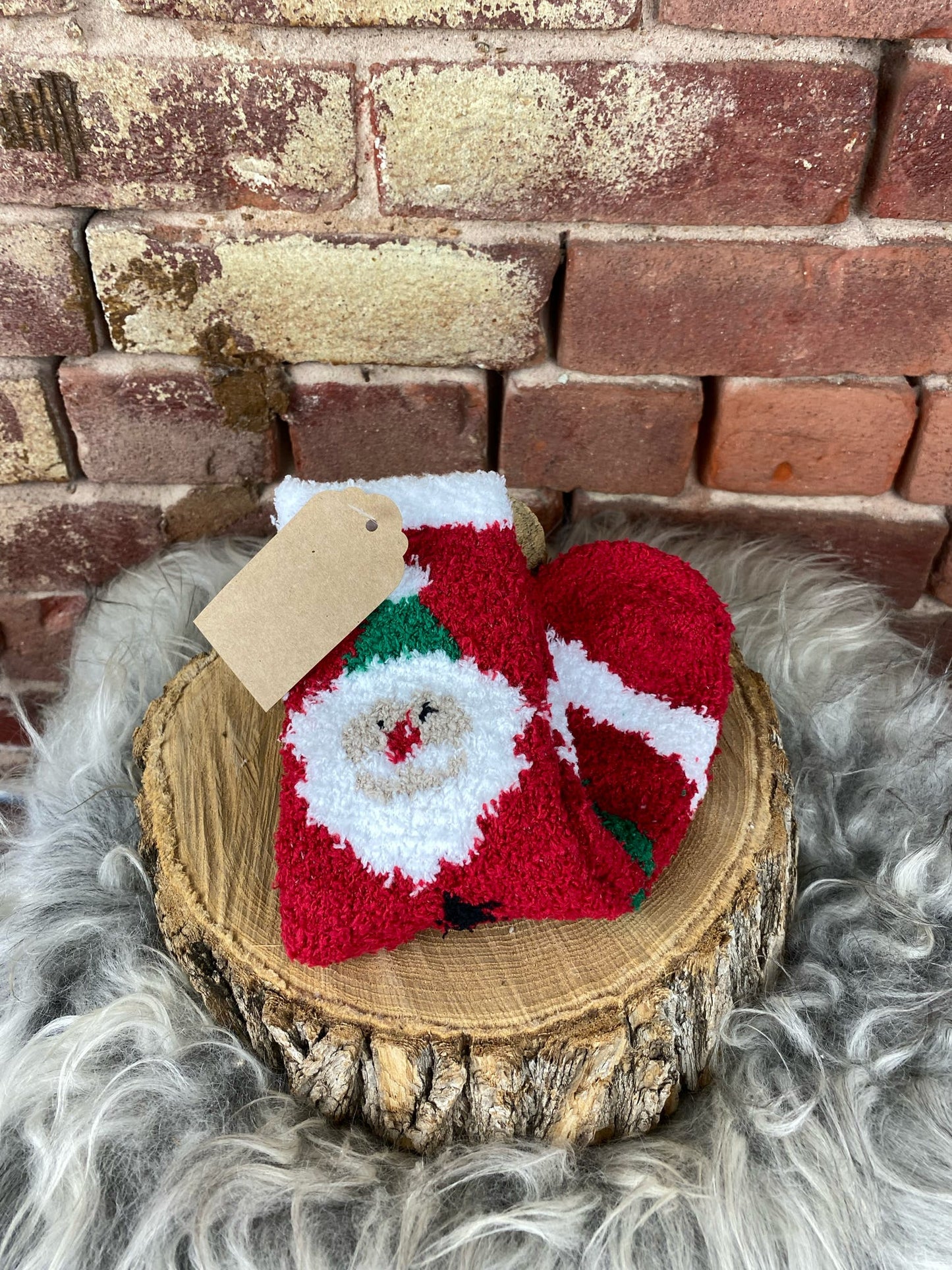 Christmas Fleece Fuzzy Socks