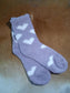 Fuzzy Heart Socks