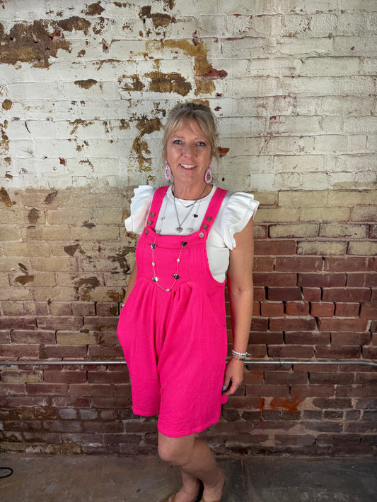 Ruffle Sleeveless Top