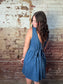 Bowknot Denim Dress