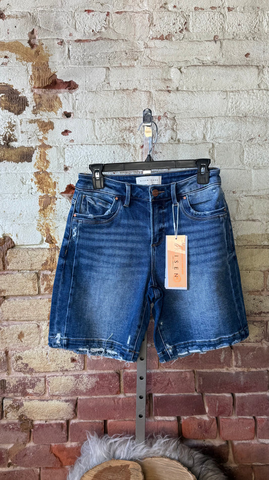 Slouched Bermuda Shorts