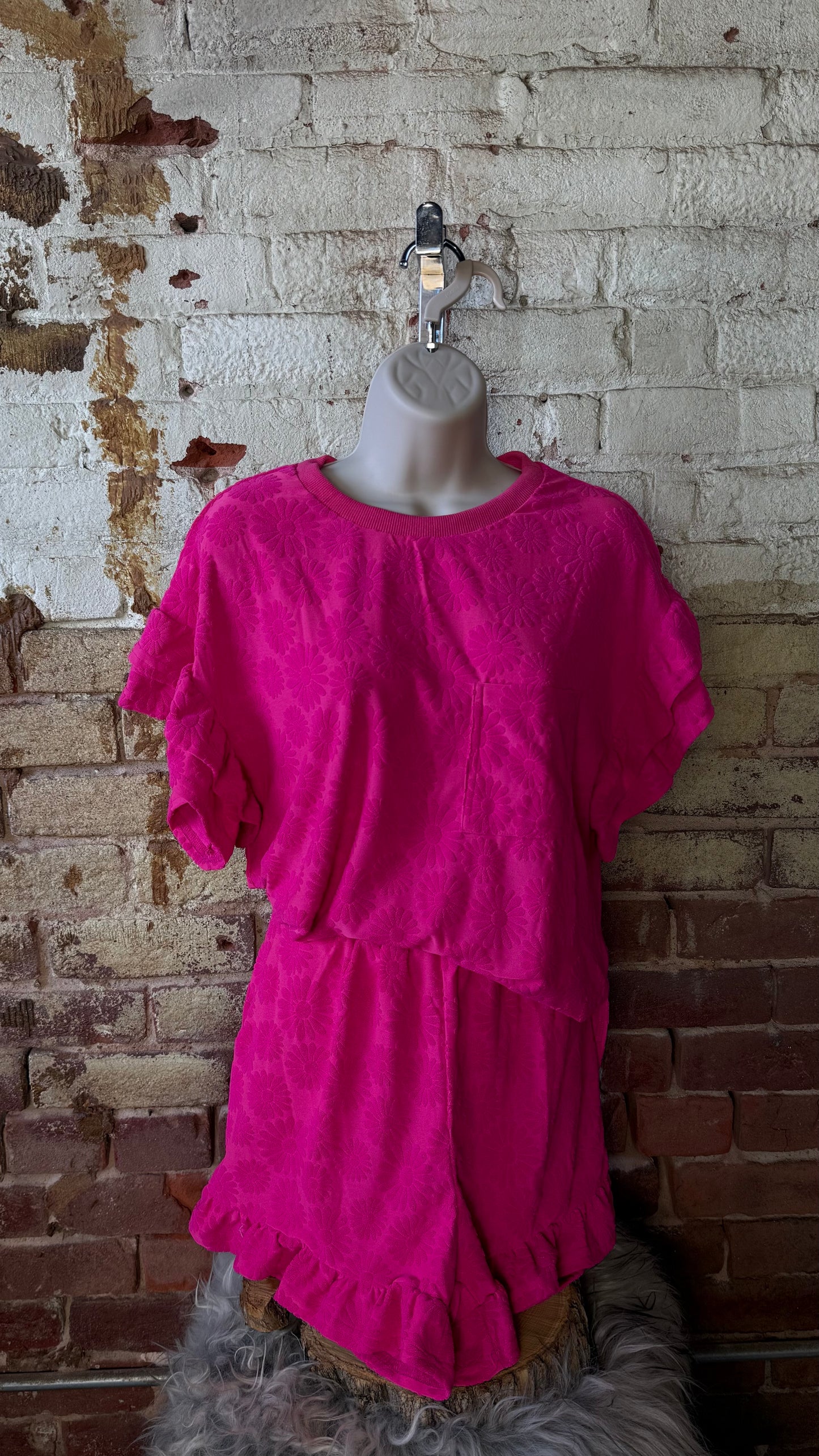 Fuchsia Flower Set