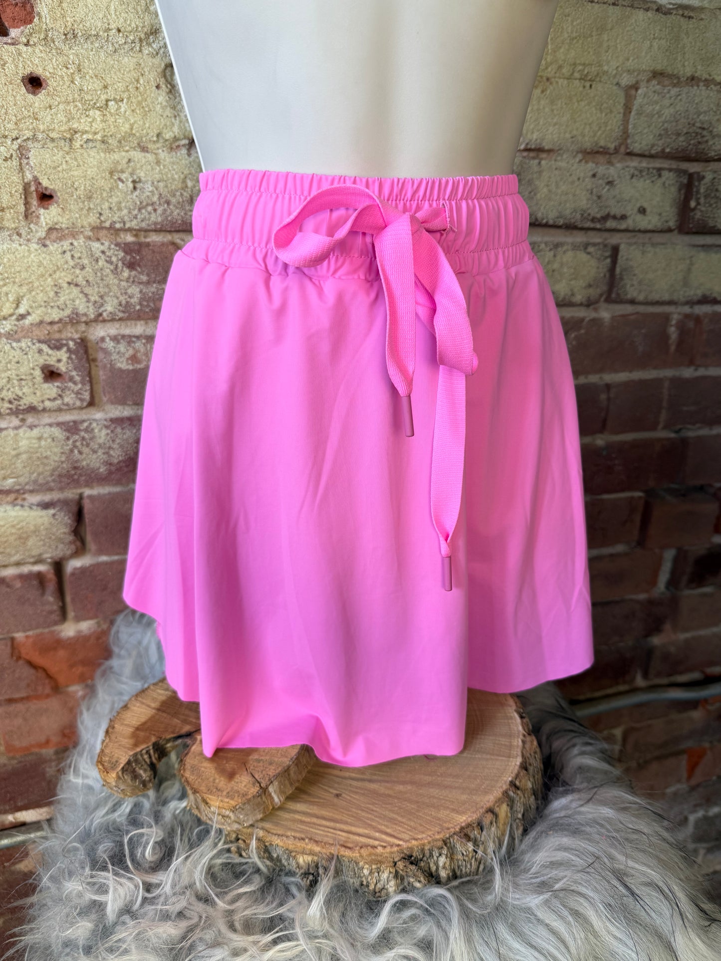 Lined Tennis Skirt