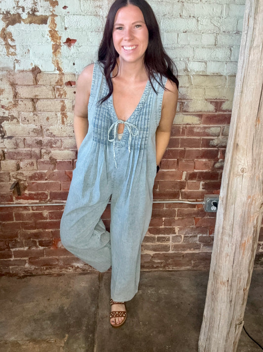Denim Jumpsuit
