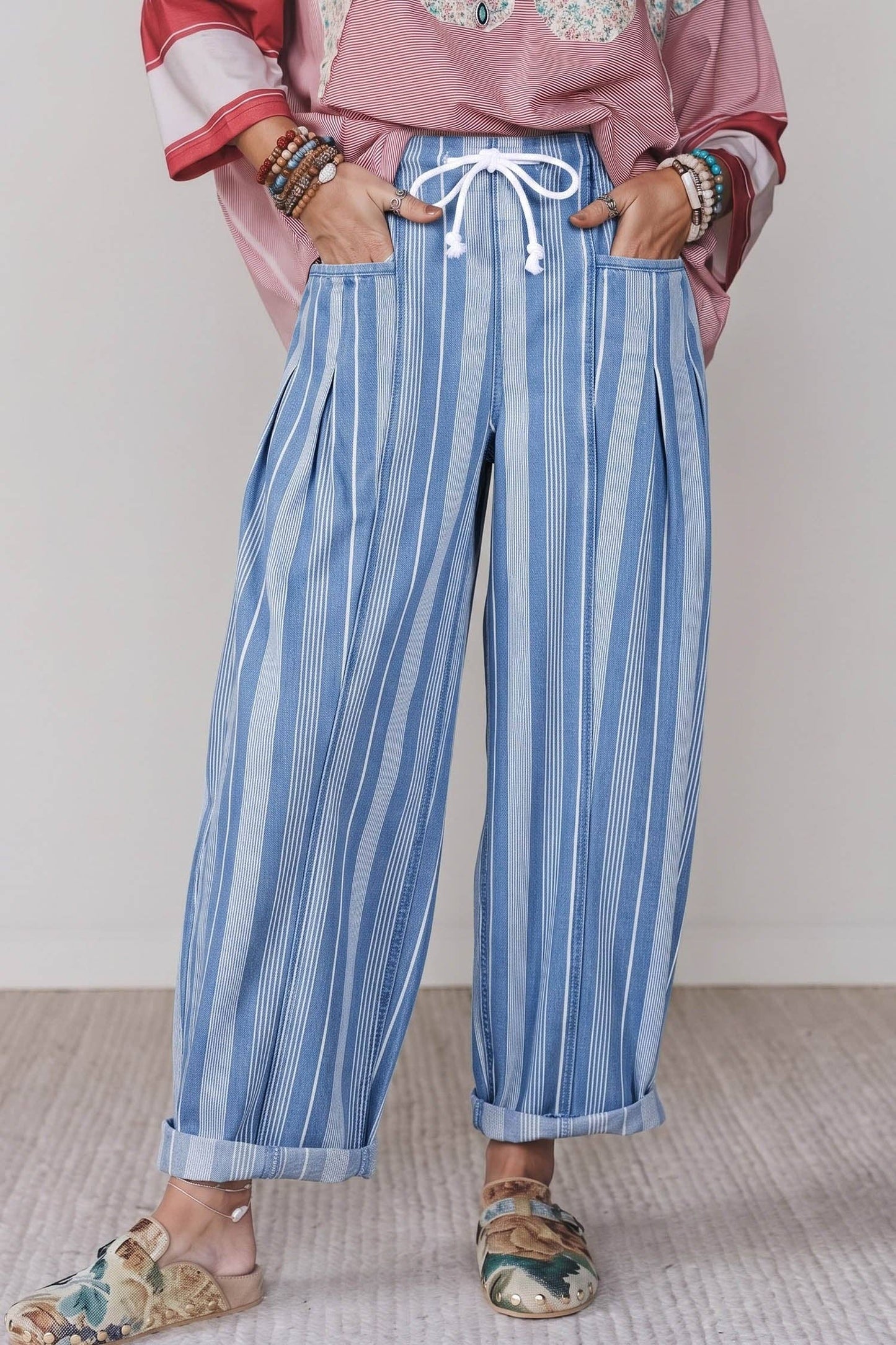 Dove Barrel Jeans