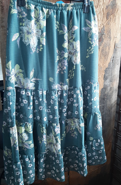 Floral Maxi Skirt
