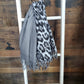 Half solid scarf