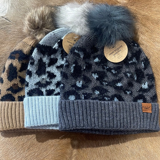 Snow Leopard Beanie