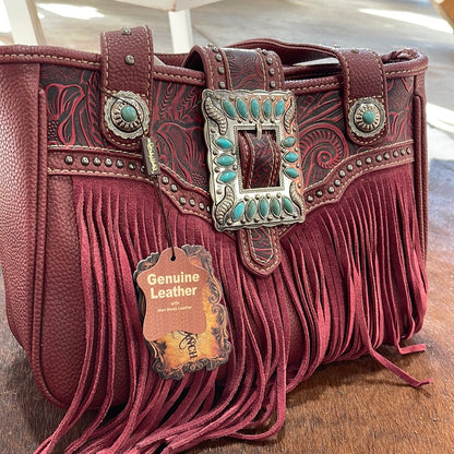 Clara Fringed Purse